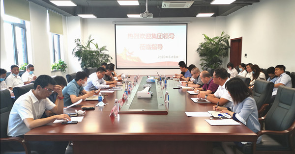 集團(tuán)黨委副書記、總經(jīng)理吳波一行到沈陽航空工業(yè)發(fā)展有限公司調(diào)研指導(dǎo)